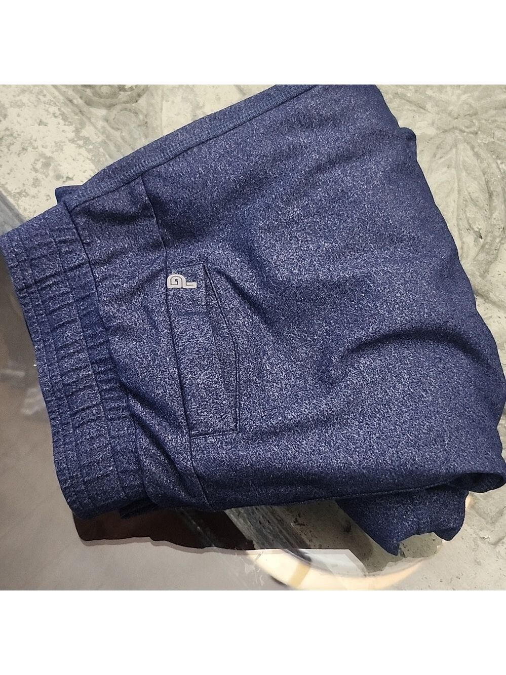 Public Rec Men's All Day Every Day Pant in Heather Navy 38x30 Like New Sweats - Picture 10 of 13